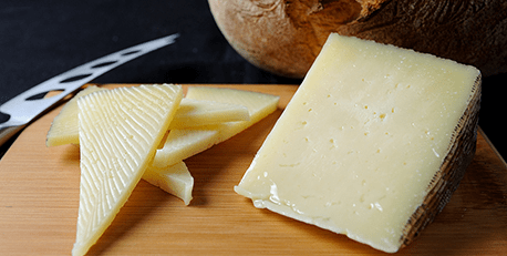 semi-cured manchego cheese