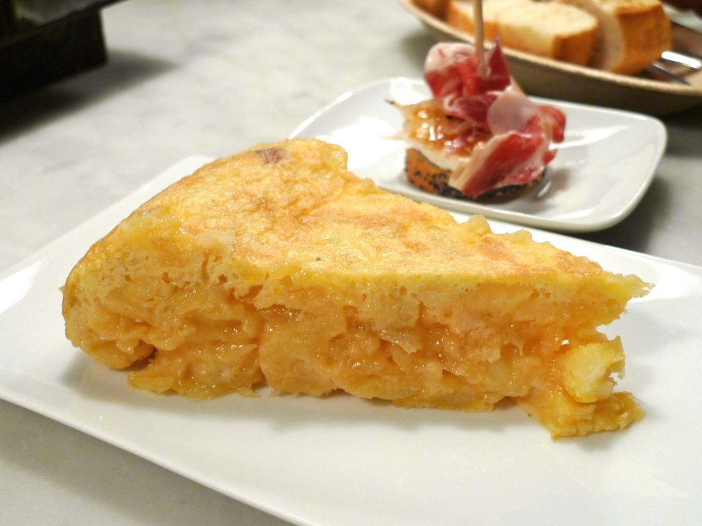 tortilla española de cebolla