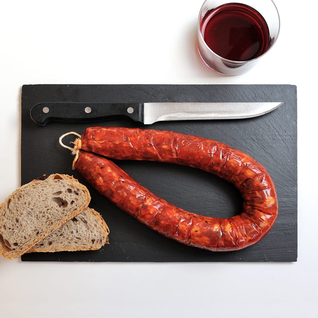 chorizo aus león