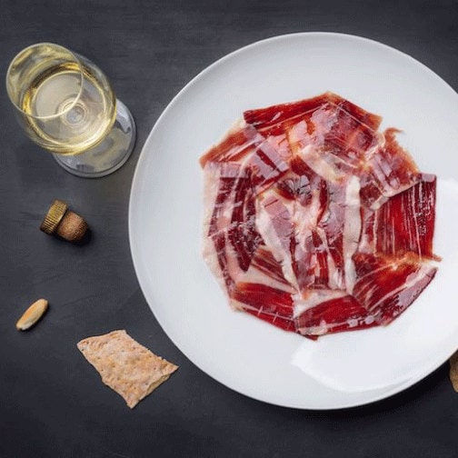 Épaule Serrana Duroc Gran Reserva Serón + Support à Jambon + Couteau