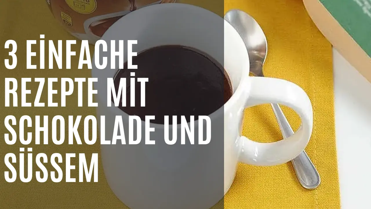 3 einfache Rezepte mit Schokolade und Süßigkeiten - DE