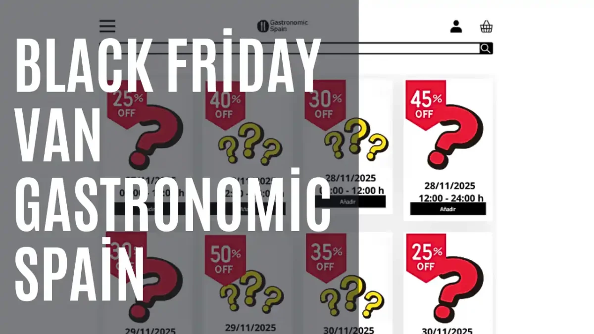 Black Friday van Gastronomic Spain - NL