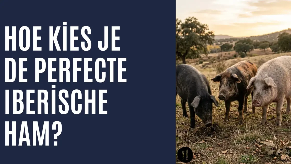 Hoe kies je de perfecte Iberische ham