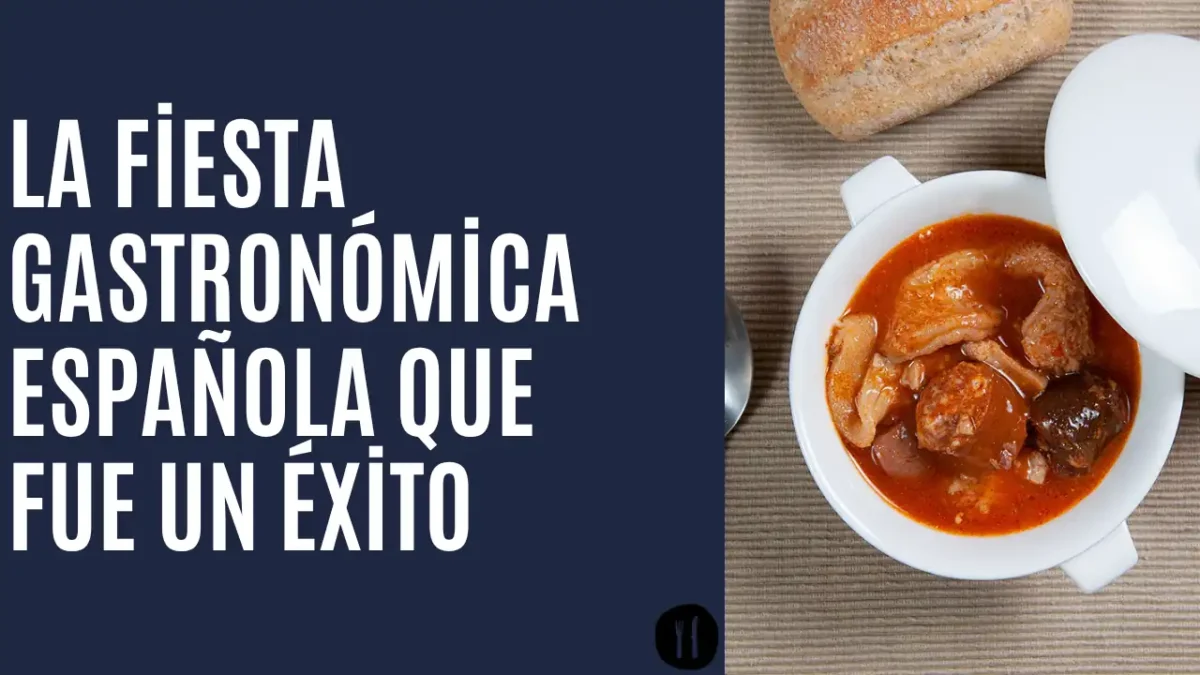 La fiesta gastronómica española que fue un éxito