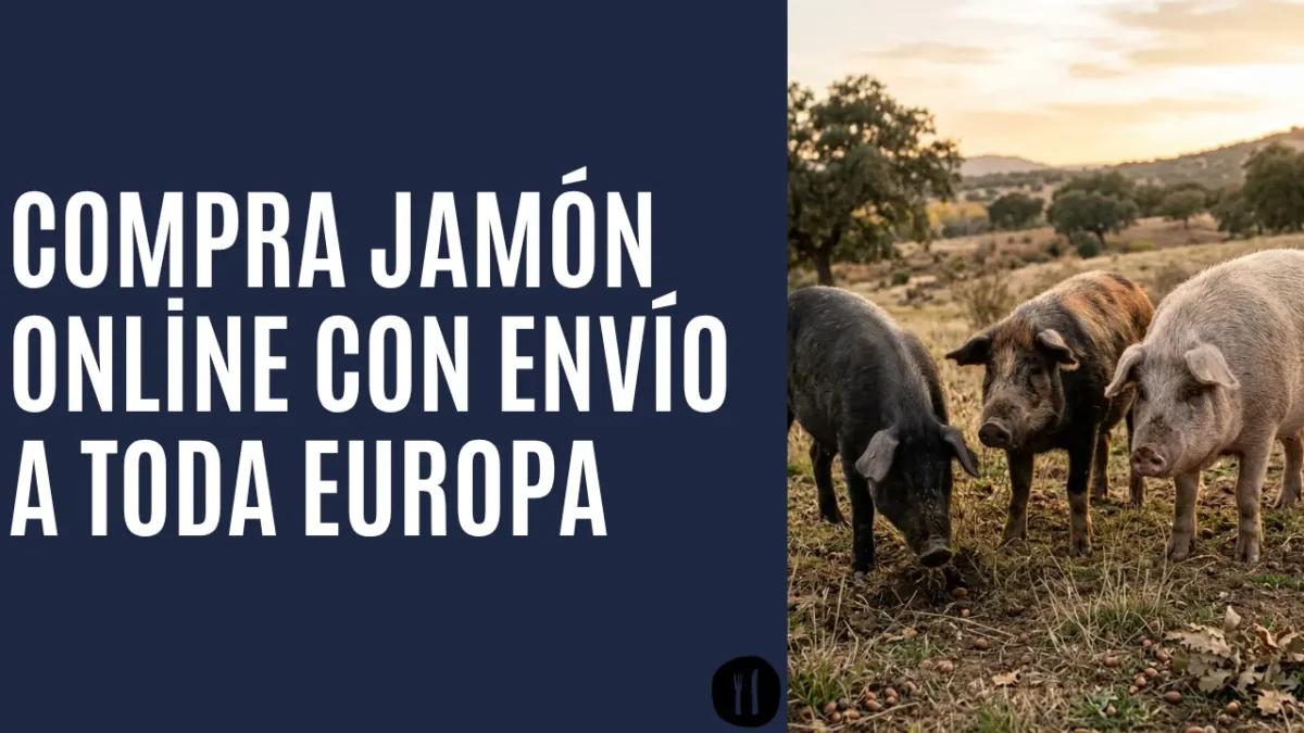 comprar jamón español online con envío a Europa