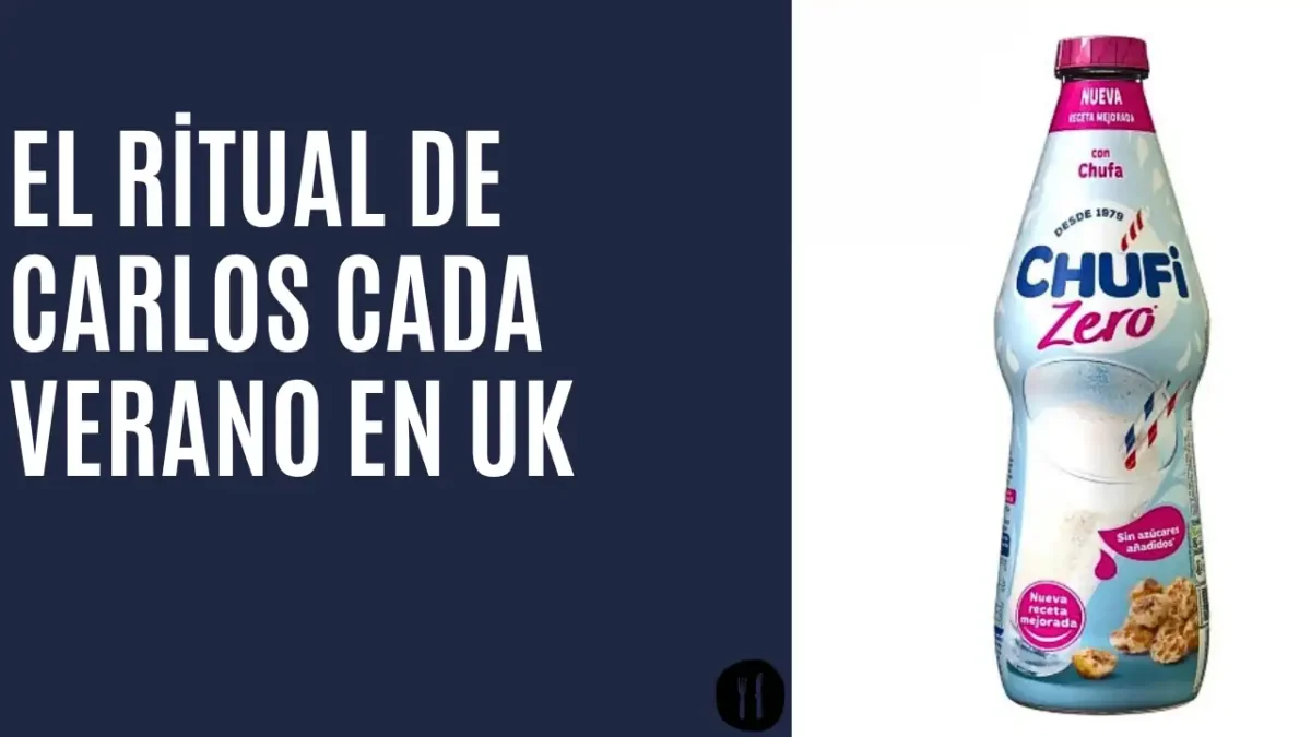 horchata Chufi bien fría