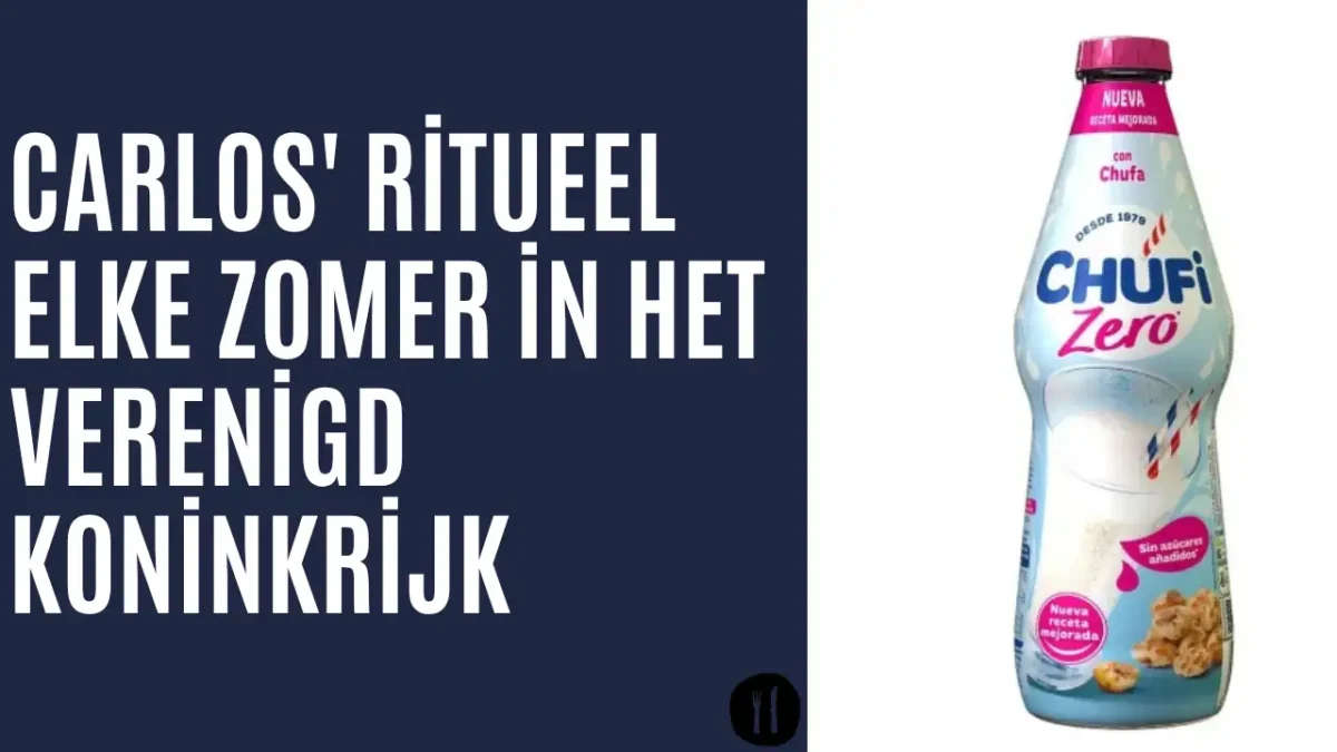 ijskoude Chufi horchata