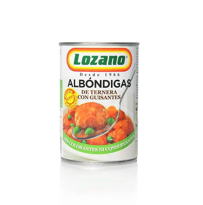 Albondigas con Guisantes