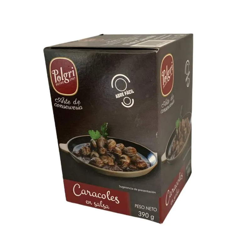 caracoles en salsa