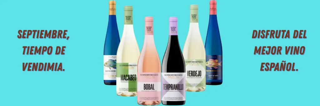 6 vinos de Faustino Rivero