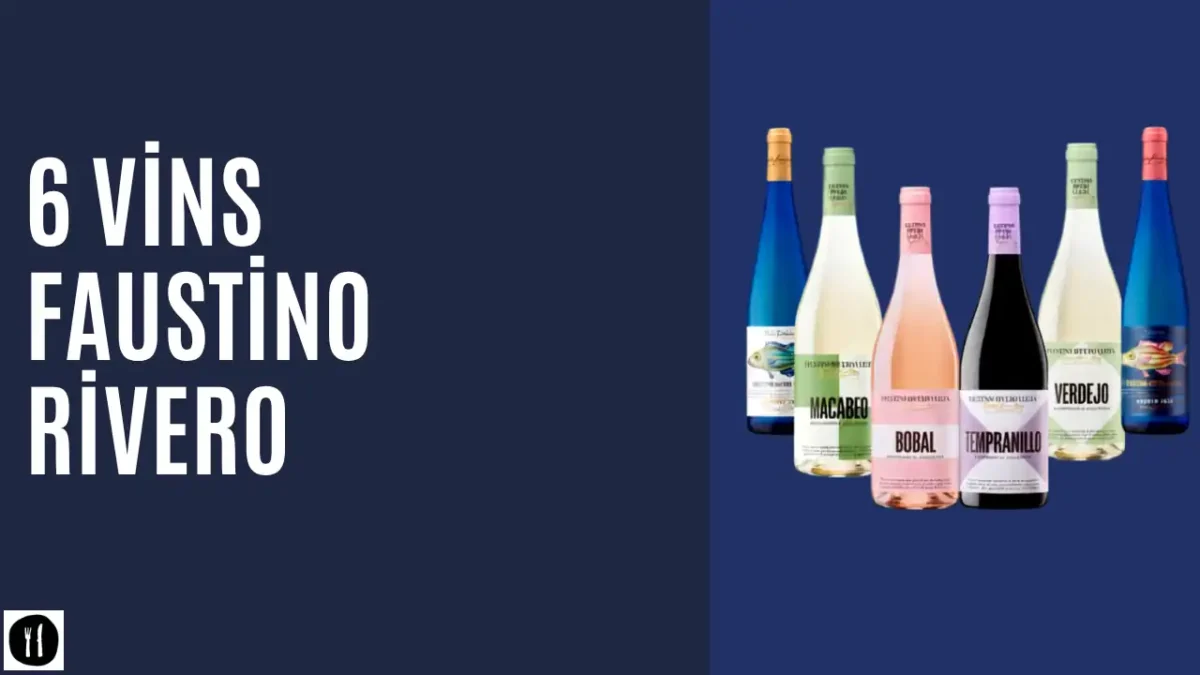 6 vins Faustino Rivero