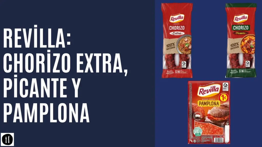 Chorizo Extra, chorizo Picante y chorizo Pamplona