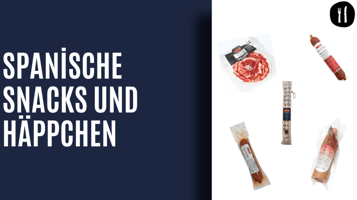 Spanische Snacks und Häppchen