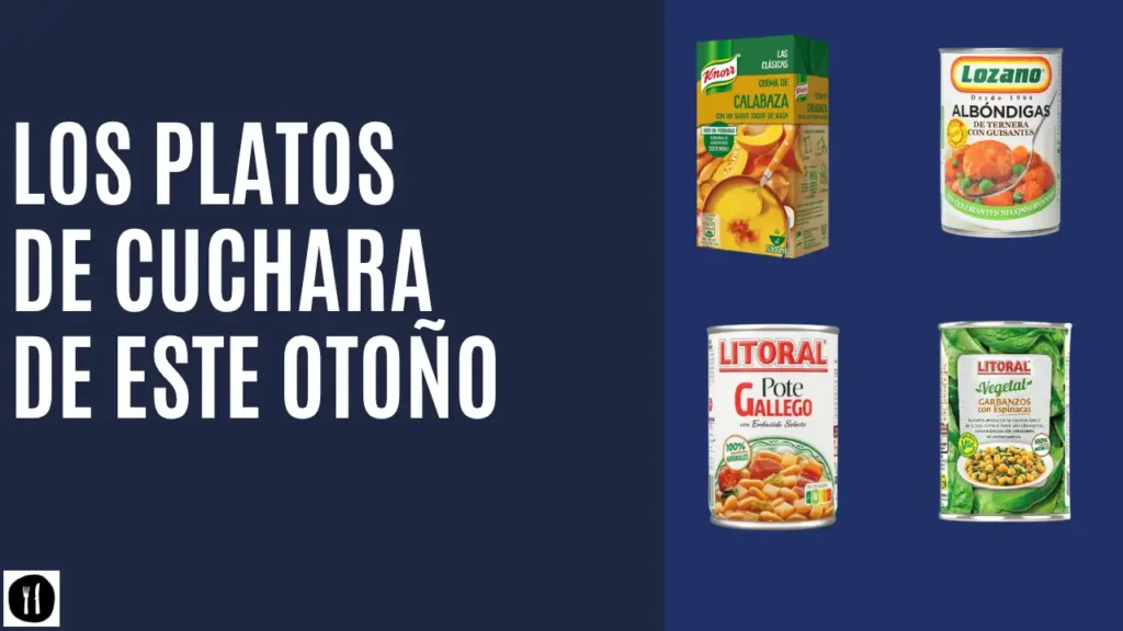 los platos de cuchara de otoño