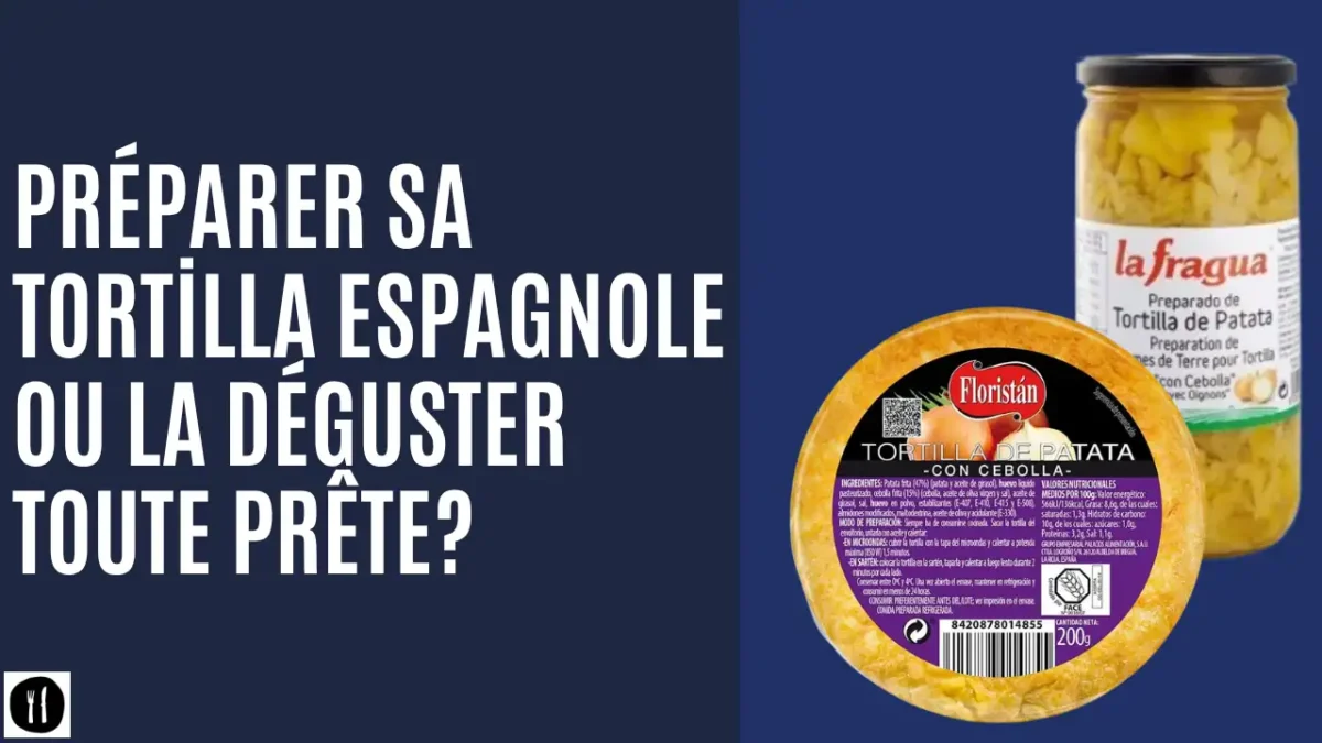 Préparer sa tortilla espagnole ou la déguster toute prête